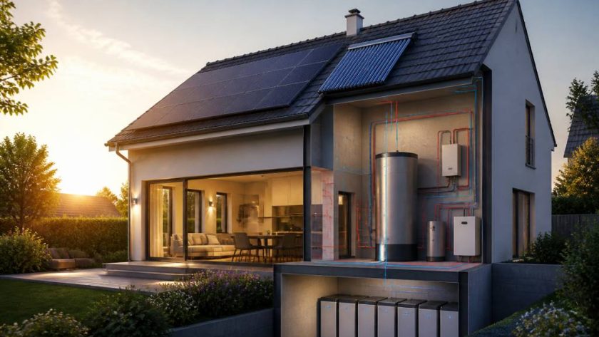 Hybride Solarthermie in Einfamilienhäusern: Wie intelligente Speicher die Eigenversorgung maximieren